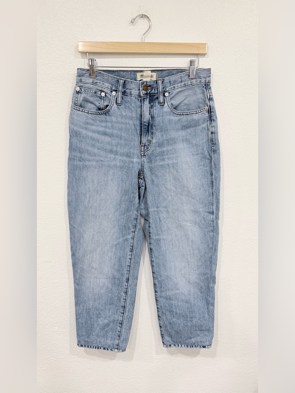 Madewell The Slouchy Boy Jean‎ Cotton Light Wash Women's Size 25
